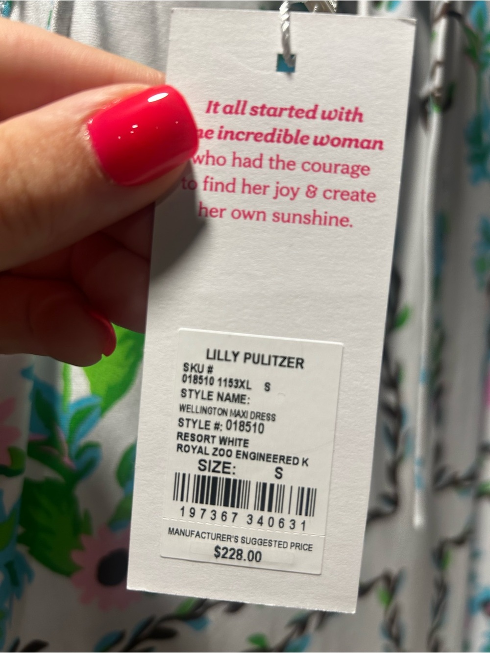NWT Lilly Pulitzer Dress Wellington White Maxi Dress - Picture 4 of 6